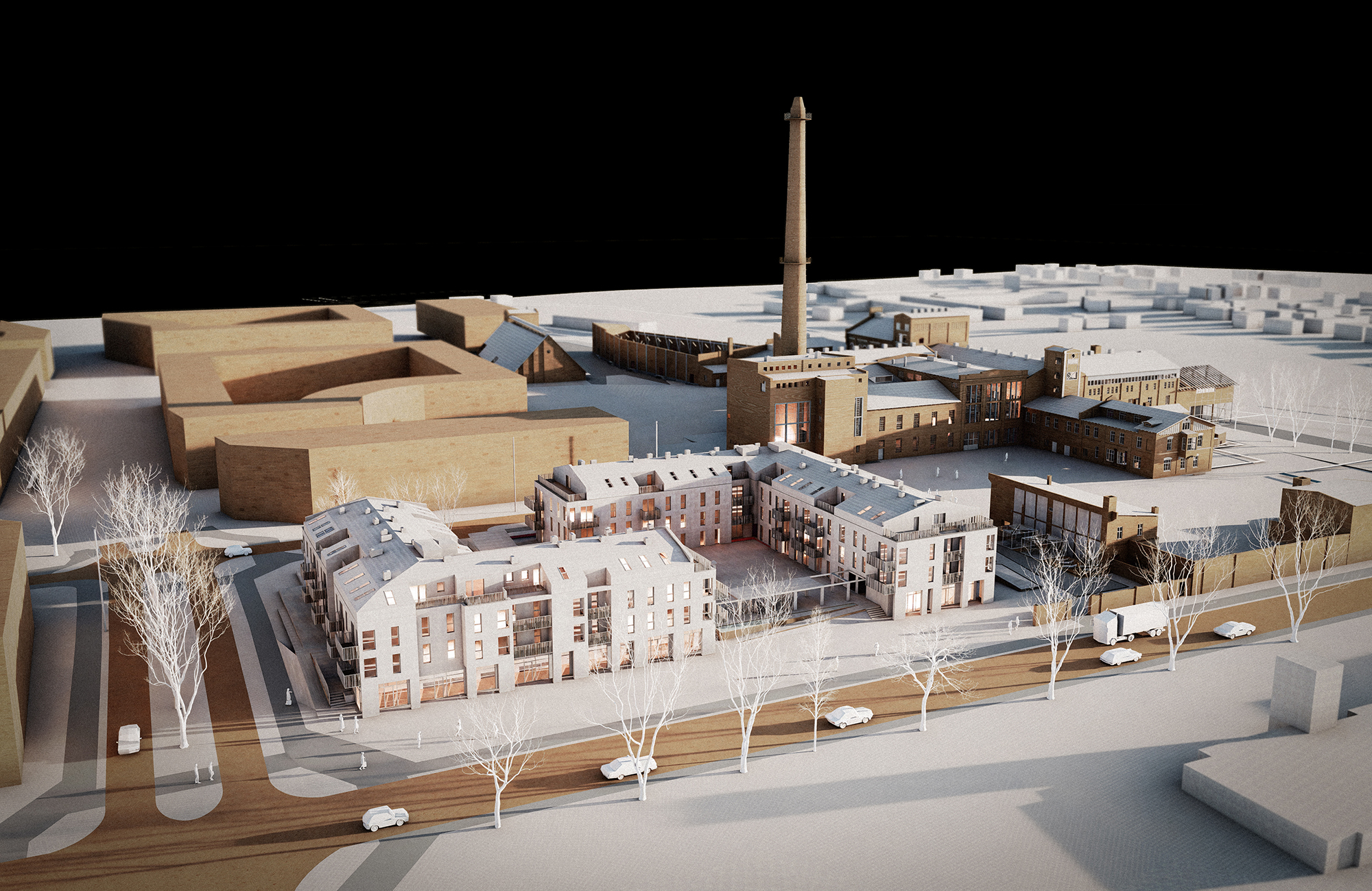 SUGAR FACTORY - APARTMENT BUILDINGS WITH SERVICES